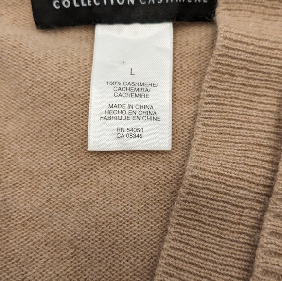 Jones New York collection cashmere cardigan - Picture 5 of 6